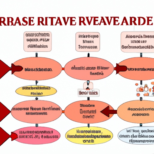 A flowchart detailing the process of medical research advancement in the context of rare diseases